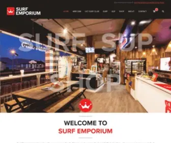 Surfemporium.co.za(Everybody's Surf Shop) Screenshot