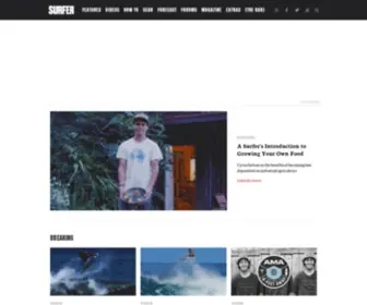 Surfermag.com(SURFER Magazine) Screenshot