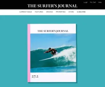 Surfersjournal.com(The Surfer's Journal) Screenshot