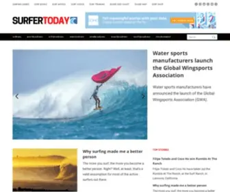 Surfertoday.com(The Ultimate Surfing News Website) Screenshot