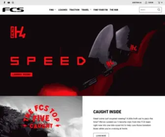 Surffcs.com.au(FCS Australia) Screenshot