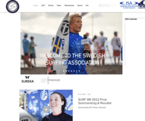 Surfforbundet.se(SSA) Screenshot