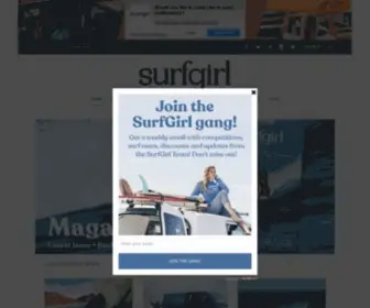 Surfgirlmag.com(SurfGirl Magazine) Screenshot