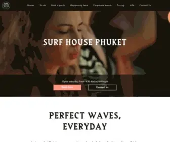 Surfhousephuket.com(Surf House Phuket) Screenshot