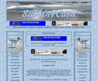 Surfin4Cash.net(Advertising) Screenshot