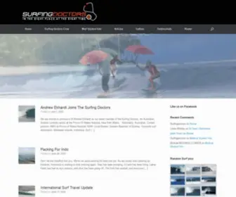 Surfingdoctors.com(Surfing Doctors) Screenshot