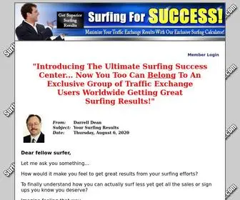 Surfingforsuccess.com(Surfingforsuccess) Screenshot