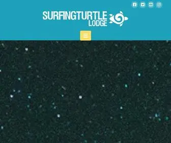 Surfingturtlelodge.com(Nicaragua beach hostel accommodations) Screenshot