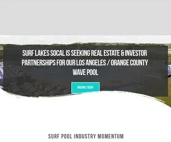 Surflakessocal.com(Surf Lakes SoCal) Screenshot