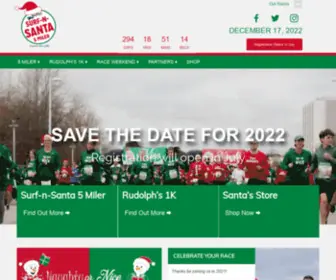 Surfnsanta5Miler.com(Put yourself on Santa's List) Screenshot