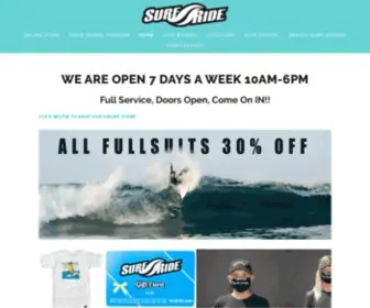 Surfride.com(Surf Ride) Screenshot