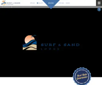 Surfsandlodge.com(Fort Bragg CA Hotels) Screenshot