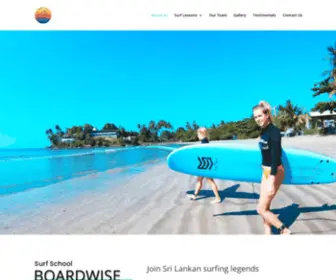 Surfschoolboardwise.com(About us) Screenshot