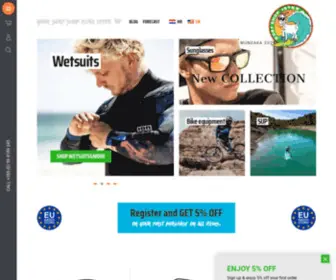 Surfshopistra.com(Surf Shop Istra) Screenshot