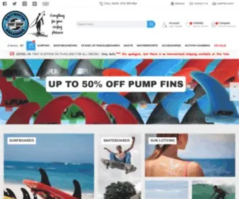 Surfshopthailand.com(Saltwater Dreaming Surf Shop Phuket Thailand) Screenshot