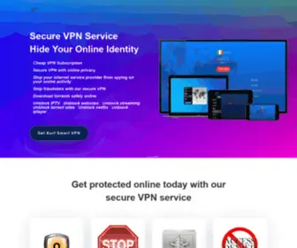 SurfsmartVPN.co.uk(Cheap VPN Service Provider) Screenshot