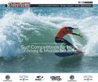 Surfsss.org(Scholastic Surf Series) Screenshot