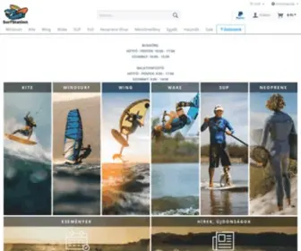 Surfstation.hu(Windsurf) Screenshot