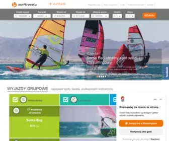 Surftravel.pl(Biuro podróży dla surferów) Screenshot