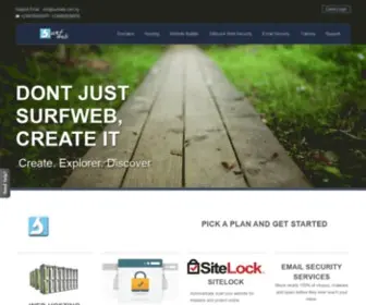 Surfweb.com.ng(No.1 web hosting company in Nigeria) Screenshot