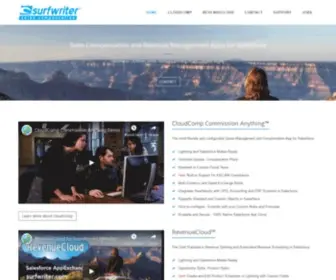 Surfwriter.com(Sales Compensation and Revenue Management Apps for) Screenshot