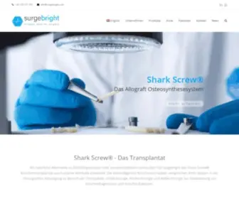 Surgebright.com(Shark Screw®) Screenshot