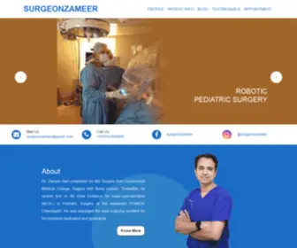 Surgeonzameer.com(Surgeonzameer) Screenshot