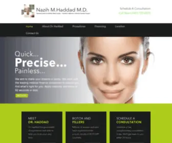 Surgerybyhaddad.com(Great domain names provide SEO) Screenshot