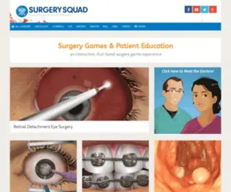 Surgerysquad.com(Surgery Squad) Screenshot