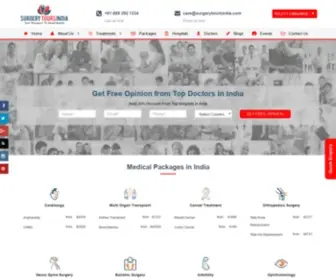 Surgerytoursindia.com(Surgerytoursindia) Screenshot