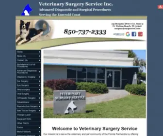 Surgeryvet.com(Walton Beach) Screenshot