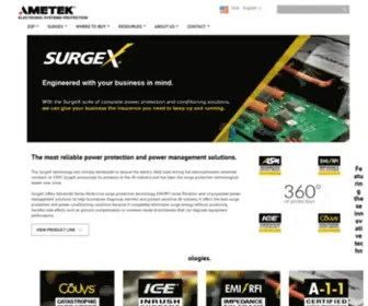 Surgex.com(The Best Surge Protectors) Screenshot
