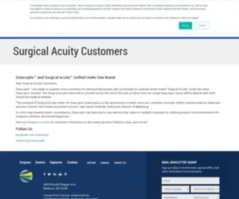 Surgicalacuity.com(Surgical Acuity Customers) Screenshot