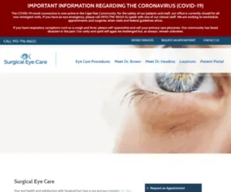 Surgicaleyecare.com(Surgical Eye Care) Screenshot