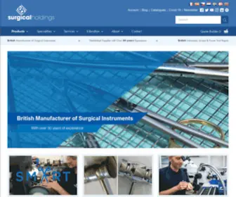 Surgicalholdings.co.uk(Surgical Holdings has been established for over 30 years and) Screenshot