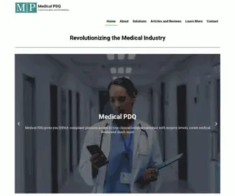 Surgicalpdq.com(Surgical Communication and Scheduling) Screenshot