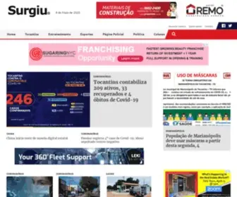 Surgiu.com.br(Surgiu é noticia) Screenshot