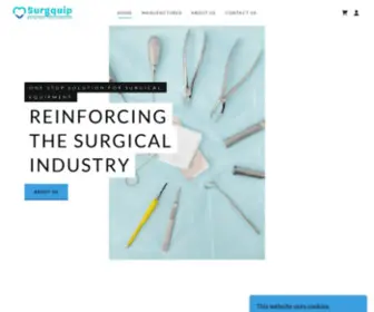 Surgquip.com(Surgquip) Screenshot