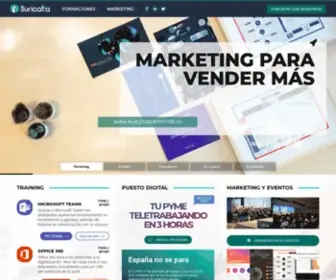 Suricatta.es(Agencia de marketing especializada en tecnología: Organización de eventos (presenciales y online)) Screenshot