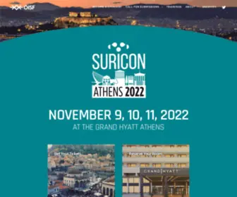 Suricon.net(2022 SuriCon presented by OISF) Screenshot