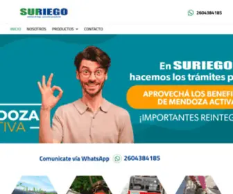 Suriego.com(Estufas) Screenshot