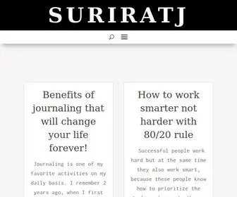 Suriratj.com(Surirat J) Screenshot