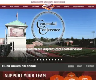 Suriverhawks.com(Susquehanna University Athletics) Screenshot