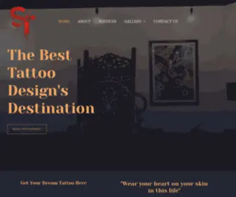 Suriyatattoo.com(In pondicherry suriya tattoo shop) Screenshot