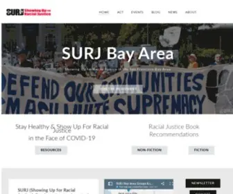 SurjBayarea.org(SURJ Bay Area) Screenshot