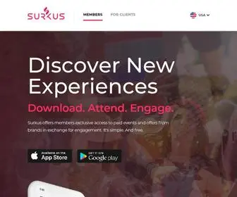 Surkus.com(Local events & offers) Screenshot
