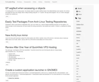 Surlyjake.com(SurlyJake Blog) Screenshot