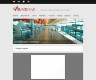 Surogran.com(Surogran International) Screenshot