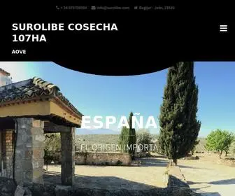 Surolibe.com(Aceite de oliva virgen extra de Jaén) Screenshot