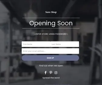 Suroshop.com(Create an Ecommerce Website and Sell Online) Screenshot